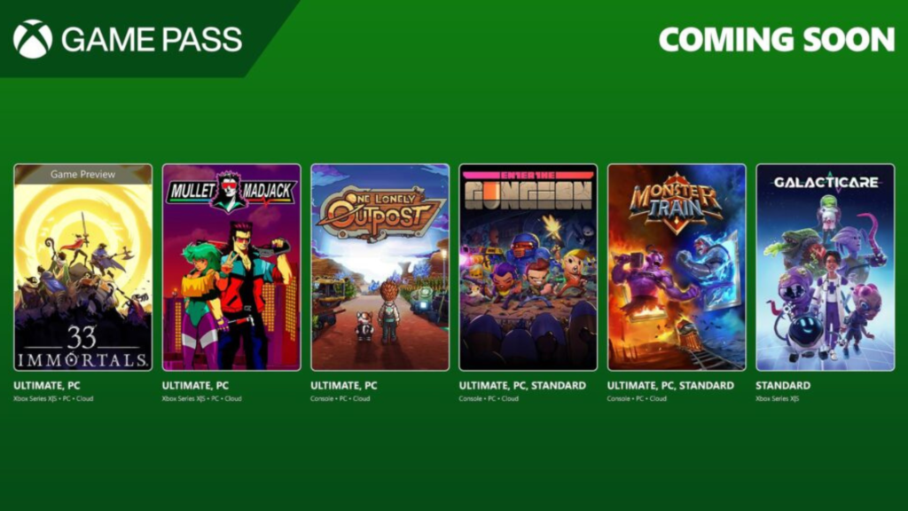 Xbox Game Pass March 2025 - Wave 1