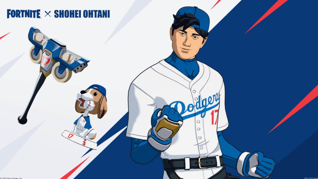 Shohei Ohtani x Fortnite Collaboration